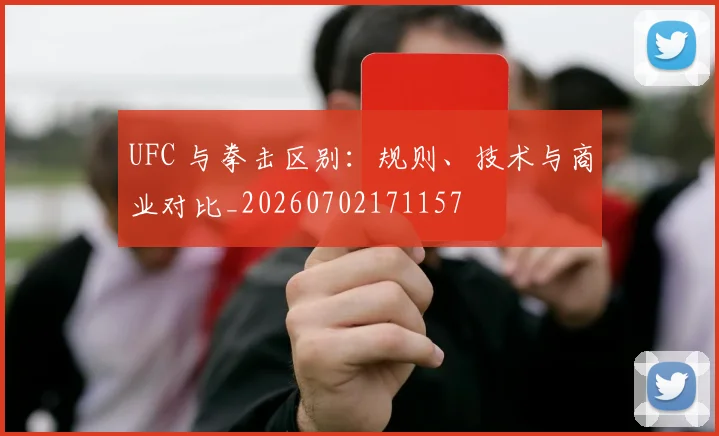 UFC 与拳击区别:规则、技术与商业对比_20260702171157